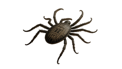 spider isolated on white background remove 