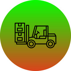 Fork truck Icon