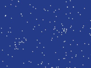 stars on a dark blue background