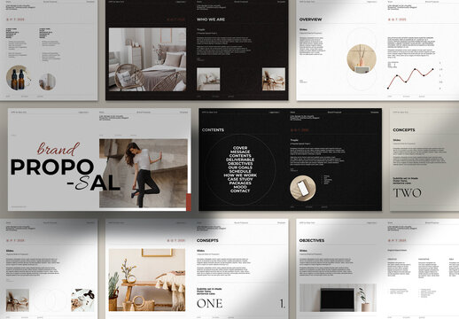 Brand Proposal Presentation Template