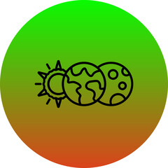 Lunar eclipse Icon