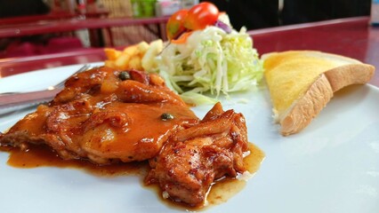 Grilled Chicken Steak Recipe at The Street Food Shop