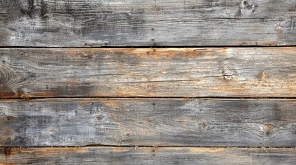 Textured Old Wood Planks with Natural Grain and Weathered Finish