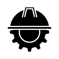  Construction icon on white background