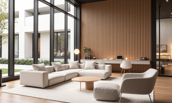 A voice-activated AI-powered soundproofing system that automatically adjusts the room's acoustics for optimal sound quality. It can detect noise levels and adjust accordingly,