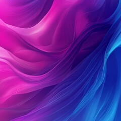 Fototapeta premium Abstract fluid art with pink and blue flowing smooth gradient