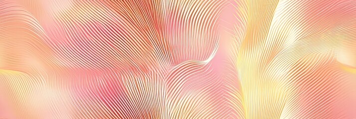 Colorful abstract waves create a vibrant background with flowing lines and soft hues