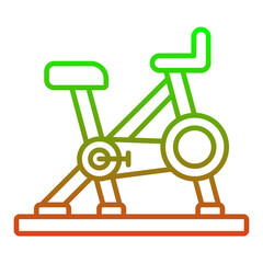 Stationary bicycle Icon