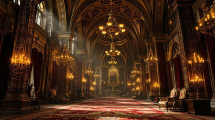 Obraz premium ballroom in the castle