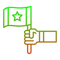 Politic flag Icon