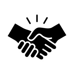 Obraz premium Handshake Icon