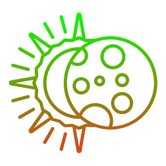 Solar eclipse Icon