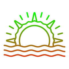 Sunset Icon