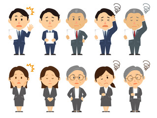 スーツ失敗謝罪セット