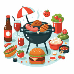 bbq, barbecue, food, grill, party, cooking, meat, picnic, summer, grilling, cook, grilled, meal, hot, beef, backyard, background, delicious, cookout, barbeque, fire, outdoor, roasted, tasty, home, por