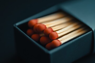 Matches in a box