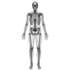 3d rendered illustration of a skeleton