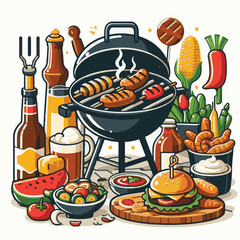 bbq, barbecue, food, grill, party, cooking, meat, picnic, summer, grilling, cook, grilled, meal, hot, beef, backyard, background, delicious, cookout, barbeque, fire, outdoor, roasted, tasty, home, por