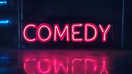 Obraz premium neon text 