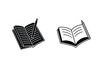 Open Book, Notebook, Pencil, Writing, Reading, Education, Learning, Knowledge, Study, Literacy