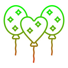 Balloons Icon