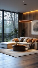 Organic home styling with soft modern furnishings high resolution picture