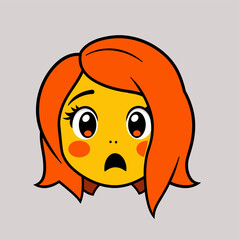 Her face shows pure shock, as if she just heard something unbelievable