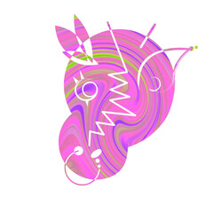 抽象：ウッシッシ。