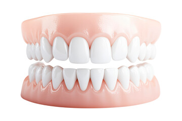 Realistic 3D model of human teeth and gums