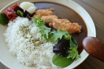 チキンカツカレー