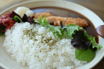 チキンカツカレー