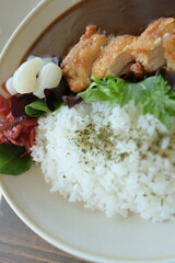 チキンカツカレー