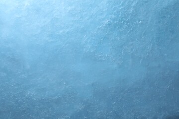 Obraz premium Texture of clear ice as background, closeup