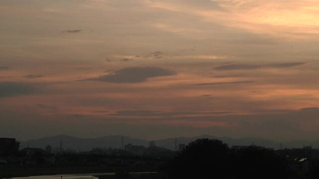 夕暮れ(東京都日野市) B_PanR