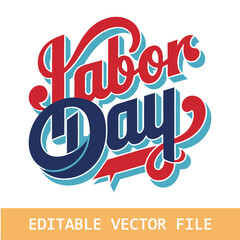 labor day vector design