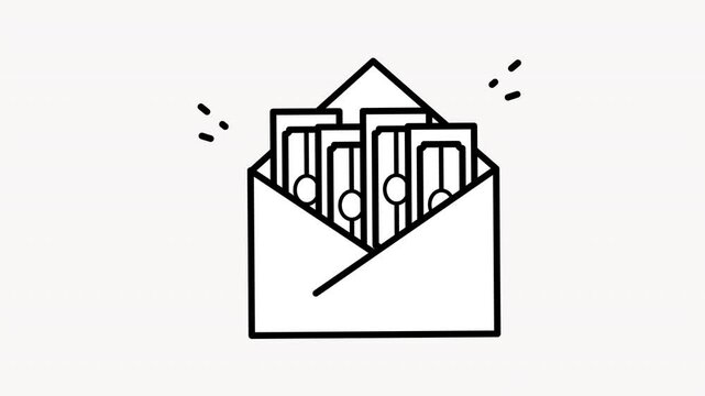 Salary Payment Motion Graphic