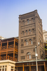 Tower of the historic Astor hotel in Tianjin, China
