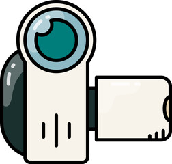 Handycam line icon