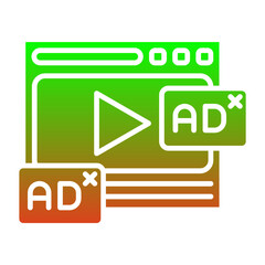 Ad pop up Icon
