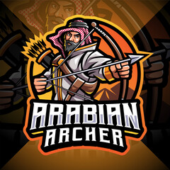 Arabian archer mascot logo vector file free download, eagles. Knights on horseback, warriors with swords, Spartans, wild animals. Vector illustration