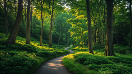 Fototapeta premium path in the forest