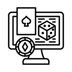 Online Gambling Icon