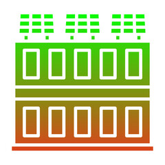 Solar building Icon