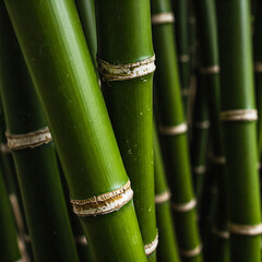 Fototapeta premium background image. green bamboo stems