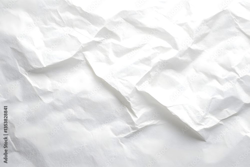 Poster textured white paper background with subtle creases and natural fibers for artistic and professional