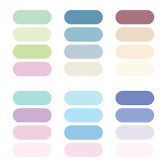 Obraz premium Abstract color palette Color swatches