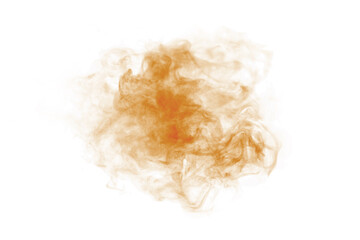 glitter gold dust sand isolated white background. storm particles of dirt flying, fine sand cloud abstract. texture wind of smoke powder in the desert, effect to blow wave brown dust
