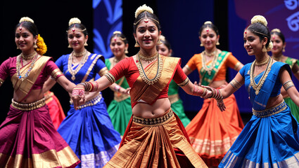 group of dancers