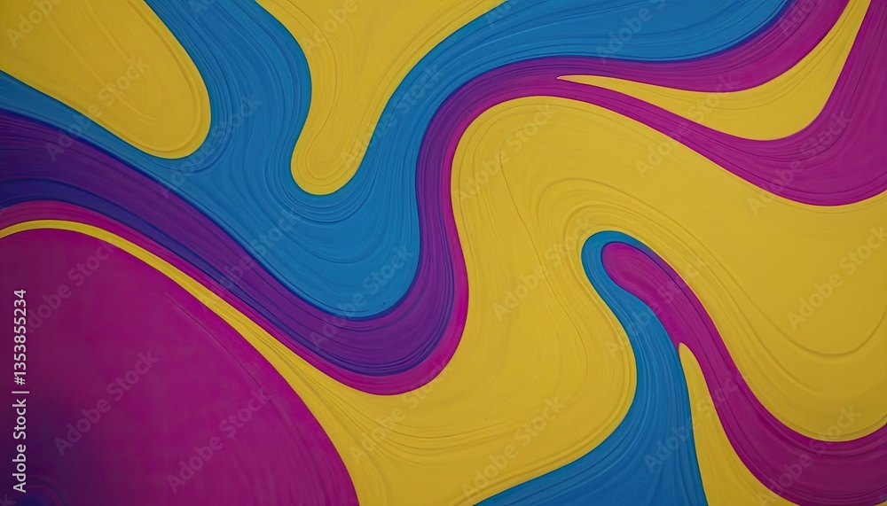 Poster overlapping layer colorful background, 3d background 5