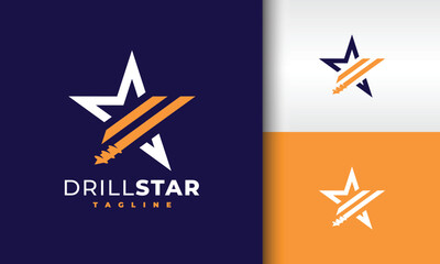 Drill Star Logo Design